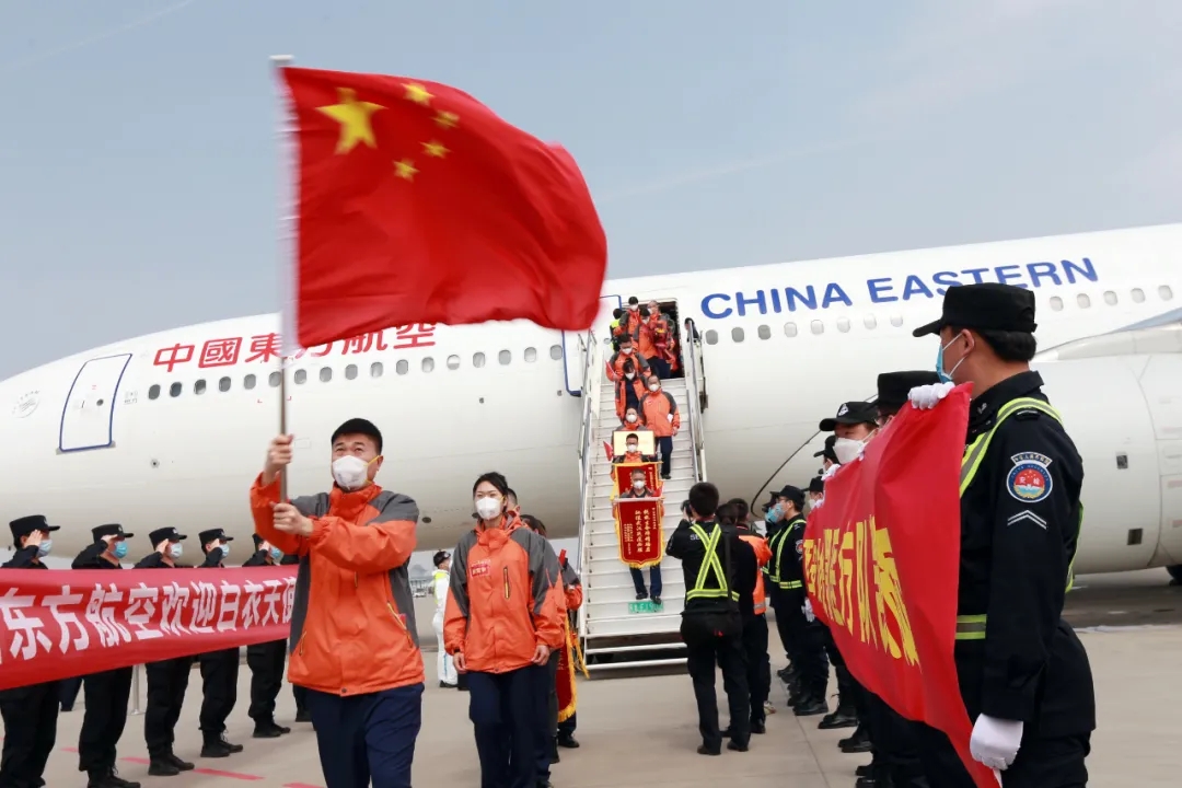 凱旋！西安國際醫(yī)學(xué)中心醫(yī)院支援湖北醫(yī)療隊(duì)回家