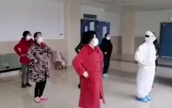 翩翩起舞！護(hù)士韓靜鼓勵(lì)患者抗擊疫情