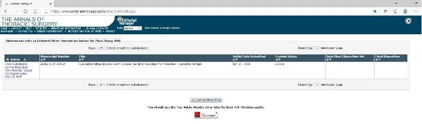 重磅！國際頂級(jí)期刊《胸外科年鑒》接受我院心臟外科首創(chuàng)技術(shù)