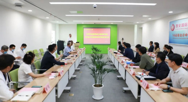 陜西省中醫藥研究院、陜西省中醫醫院院長許建秦一行來院交流調研