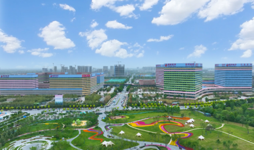 “高空”視角看“西安國際醫學中心醫院”！