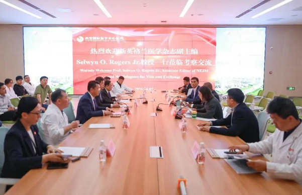 國際知名期刊《新英格蘭醫(yī)學(xué)雜志》副主編來院交流 聚焦這項(xiàng)“可動(dòng)”技術(shù)